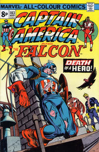 Cover for Captain America (Marvel, 1968 series) #183 [British]