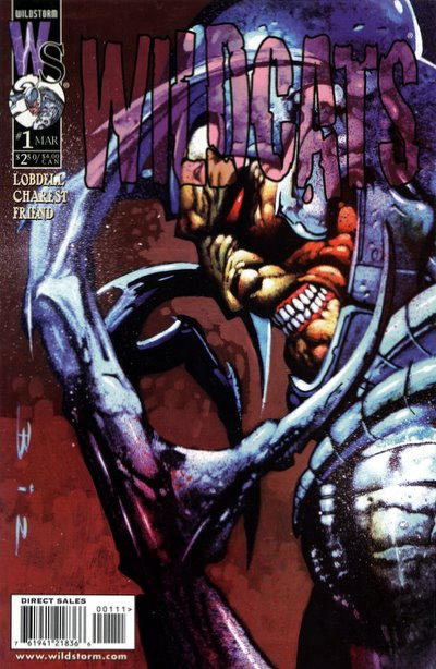 Cover for Wildcats (DC, 1999 series) #1 [Simon Bisley Cover]