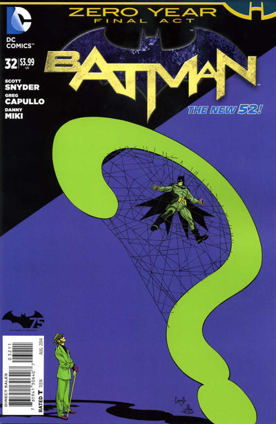 Cover for Batman (DC, 2011 series) #32