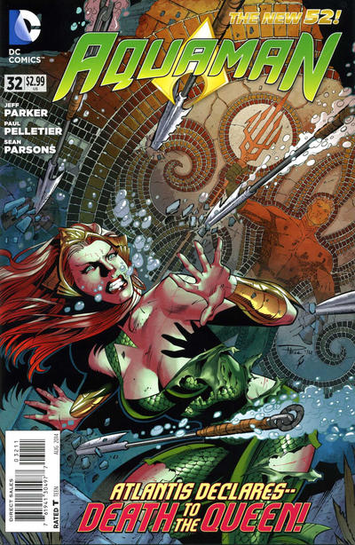 Cover for Aquaman (DC, 2011 series) #32