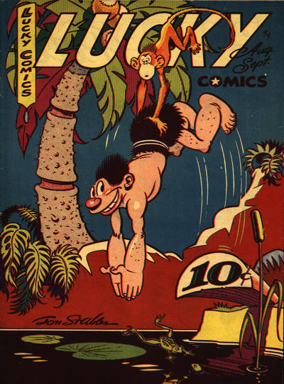 Cover for Lucky Comics (Maple Leaf Publishing, 1941 series) #v4#1