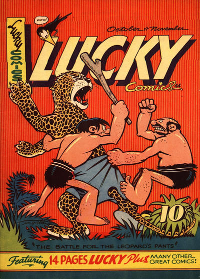 Cover for Lucky Comics (Maple Leaf Publishing, 1941 series) #v4#2