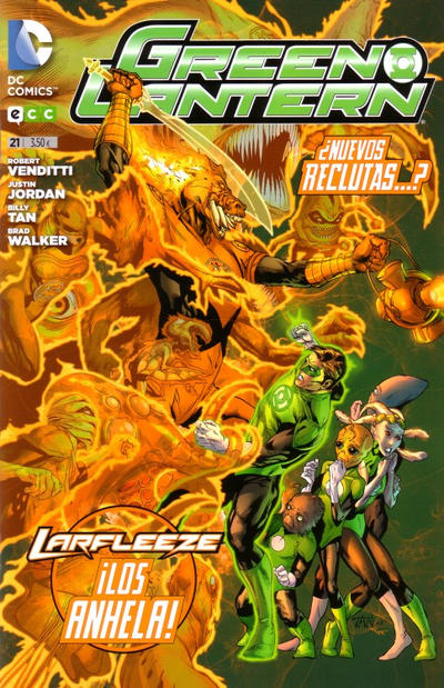 Cover for Green Lantern (ECC Ediciones, 2012 series) #21