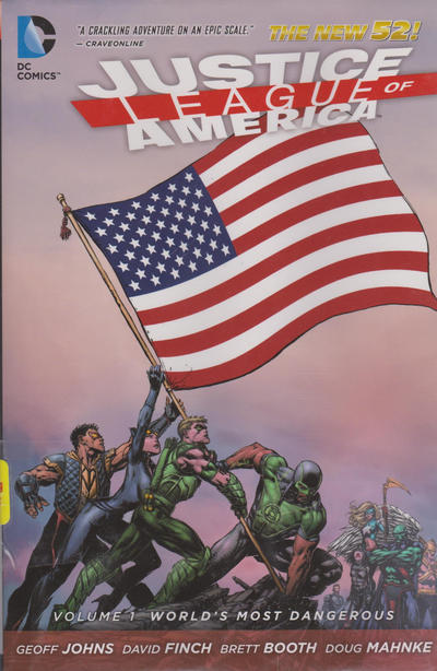 Cover for Justice League of America (DC, 2013 series) #1 - World's Most Dangerous