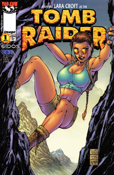 Cover for Tomb Raider: The Series (Image, 1999 series) #1 [Michael Turner Standard Cover]