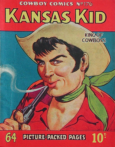 Cover for Cowboy Comics (Amalgamated Press, 1950 series) #176