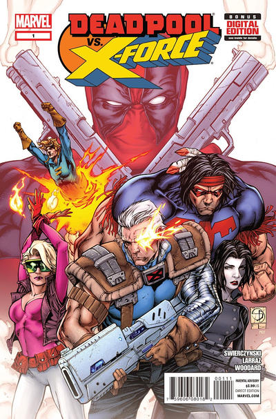 Cover for Deadpool vs. X-Force (Marvel, 2014 series) #1