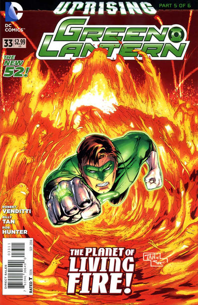 Cover for Green Lantern (DC, 2011 series) #33 [Direct Sales]