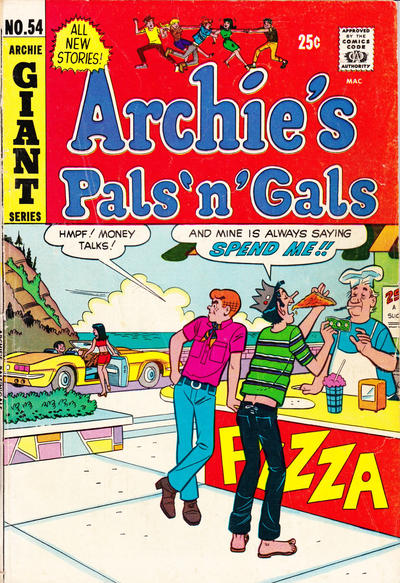 Cover for Archie's Pals 'n' Gals (Archie, 1952 series) #54