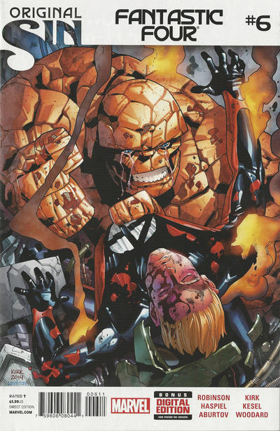Cover for Fantastic Four (Marvel, 2014 series) #6