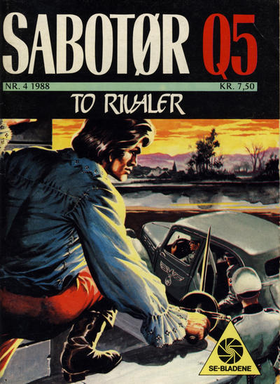 Cover for Sabotør Q5 (Serieforlaget / Se-Bladene / Stabenfeldt, 1971 series) #4/1988