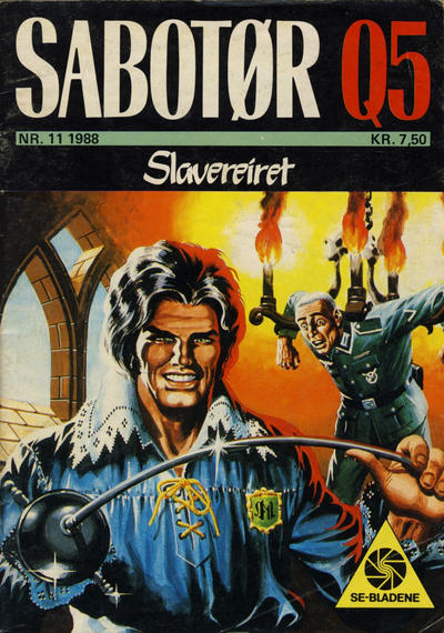Cover for Sabotør Q5 (Serieforlaget / Se-Bladene / Stabenfeldt, 1971 series) #11/1988
