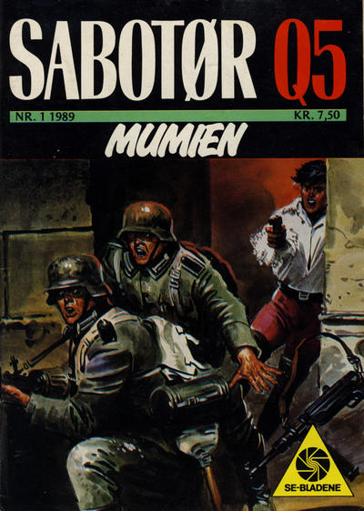 Cover for Sabotør Q5 (Serieforlaget / Se-Bladene / Stabenfeldt, 1971 series) #1/1989