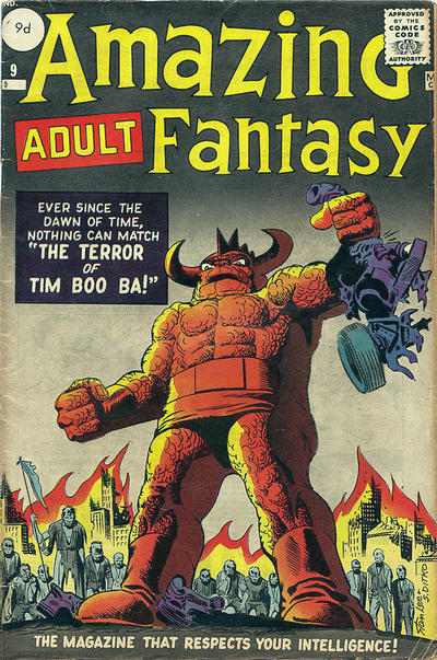 Cover for Amazing Adult Fantasy (Marvel, 1961 series) #9 [British]