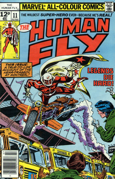 Cover for The Human Fly (Marvel, 1977 series) #11 [British]