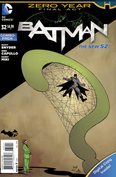 Cover for Batman (DC, 2011 series) #32 [Combo-Pack]