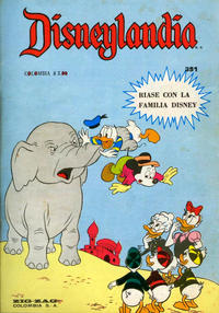 Cover Thumbnail for Disneylandia (Zig-Zag Colombia, 1969 series) #391