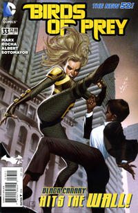 Cover Thumbnail for Birds of Prey (DC, 2011 series) #33