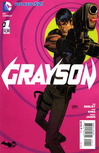 Cover Thumbnail for Grayson (DC, 2014 series) #1 [Direct Sales]