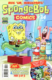 Cover Thumbnail for SpongeBob Comics (United Plankton Pictures, Inc., 2011 series) #34