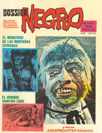 Cover Thumbnail for Dossier Negro (Ibero Mundial de ediciones, 1968 series) #72