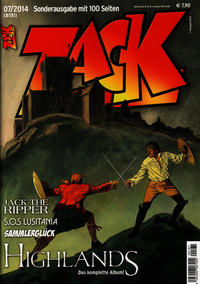 Cover Thumbnail for Zack (Mosaik Steinchen für Steinchen Verlag, 1999 series) #7/2014 (#181)