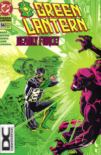 Cover Thumbnail for Green Lantern (DC, 1990 series) #54 [DC Universe Corner Box]