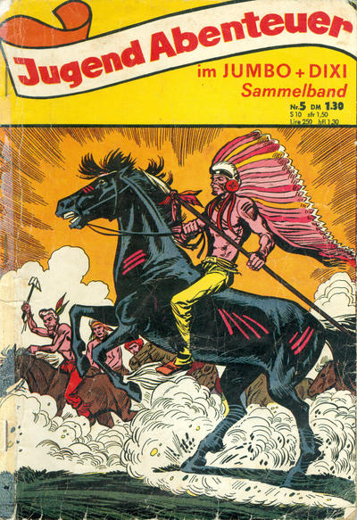 Cover for Die lustigen Abenteuer von Jumbo und Dixi Sammelband (Billhöfer, 1967 ? series) #5