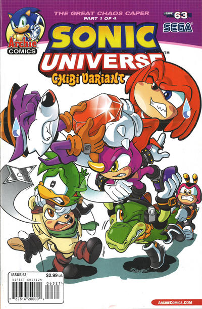 Cover for Sonic Universe (Archie, 2009 series) #63