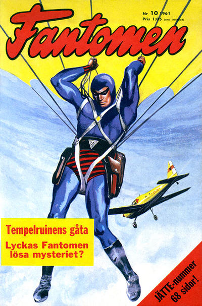 Cover for Fantomen (Semic, 1958 series) #10/1961