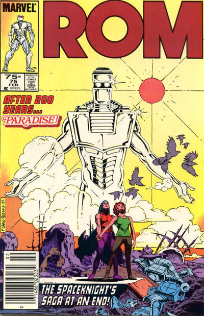 Cover for Rom (Marvel, 1979 series) #75 [Newsstand]
