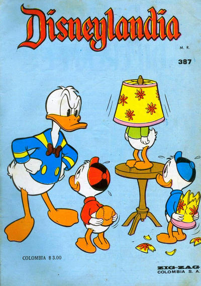 Cover for Disneylandia (Zig-Zag Colombia, 1969 series) #387