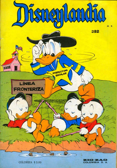 Cover for Disneylandia (Zig-Zag Colombia, 1969 series) #382