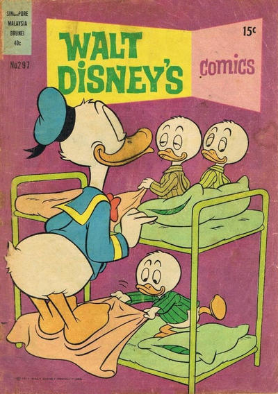 Cover for Walt Disney's Comics (W. G. Publications; Wogan Publications, 1946 series) #297