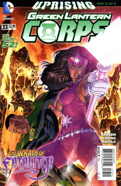 Cover for Green Lantern Corps (DC, 2011 series) #33 [Direct Sales]