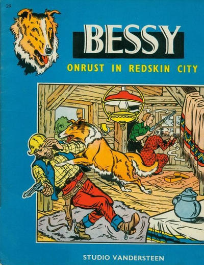 Cover for Bessy (Standaard Uitgeverij, 1954 series) #29 - Onrust in Redskin City