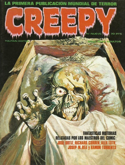 Cover for Creepy (Toutain Editor, 1979 series) #9