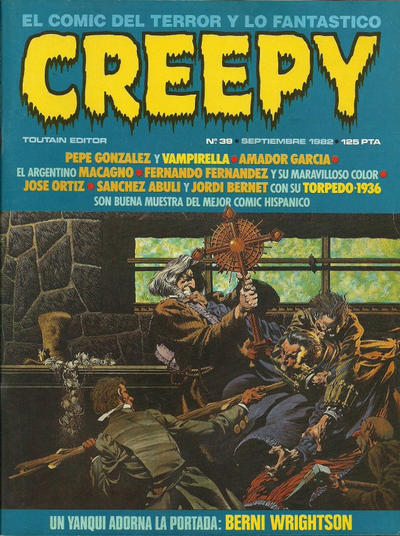 Cover for Creepy (Toutain Editor, 1979 series) #39
