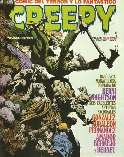 Cover for Creepy (Toutain Editor, 1979 series) #43