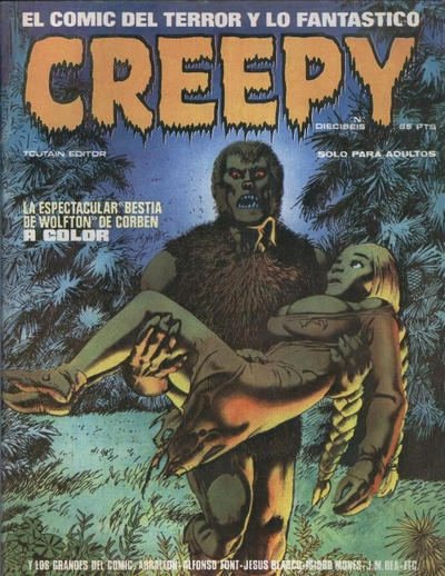 Cover for Creepy (Toutain Editor, 1979 series) #16