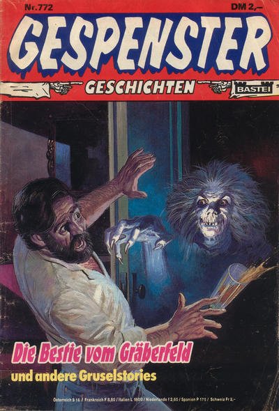 Cover for Gespenster Geschichten (Bastei Verlag, 1974 series) #772