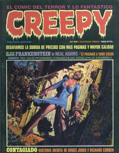 Cover for Creepy (Toutain Editor, 1979 series) #45