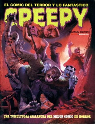 Cover for Creepy (Toutain Editor, 1979 series) #72