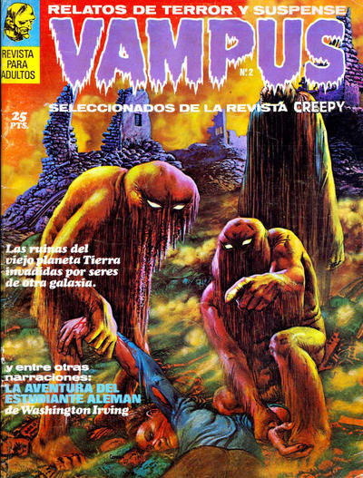 Cover for Vampus (Ibero Mundial de ediciones, 1971 series) #2