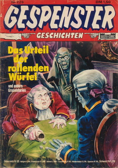 Cover for Gespenster Geschichten (Bastei Verlag, 1974 series) #226
