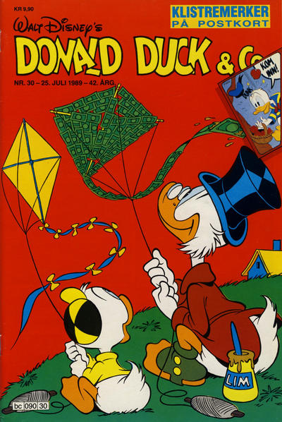 Cover for Donald Duck & Co (Hjemmet / Egmont, 1948 series) #30/1989