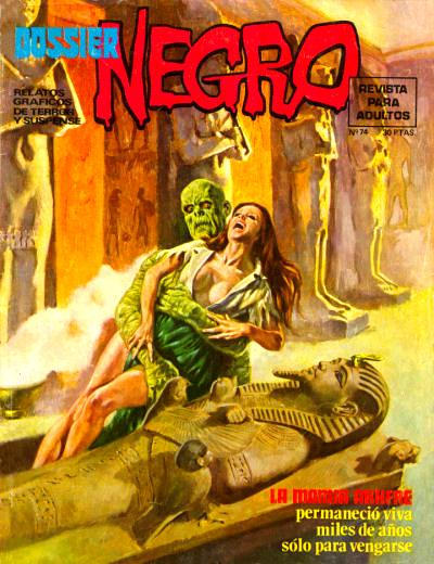 Cover for Dossier Negro (Ibero Mundial de ediciones, 1968 series) #74