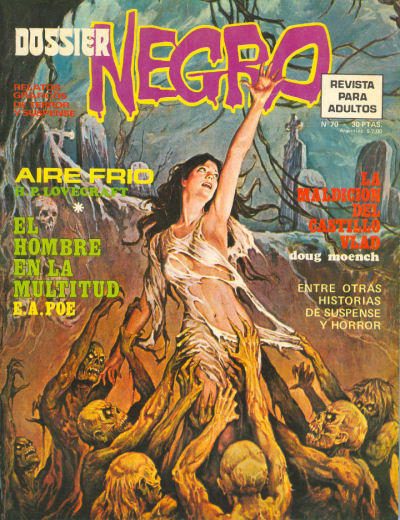 Cover for Dossier Negro (Ibero Mundial de ediciones, 1968 series) #70