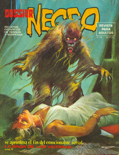 Cover for Dossier Negro (Ibero Mundial de ediciones, 1968 series) #79