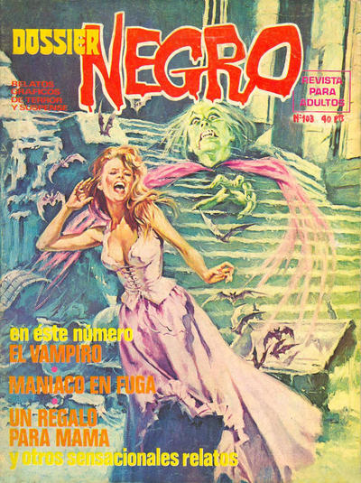 Cover for Dossier Negro (Ibero Mundial de ediciones, 1968 series) #103